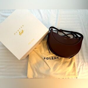 Authentic Polene Numero Dix in textured Sandalwood
